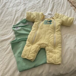 Swaddle bundle (Ollie and Merlin Magic Suit)